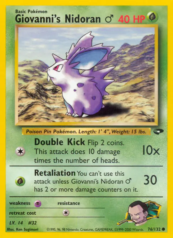 Giovanni's Nidoran ♂